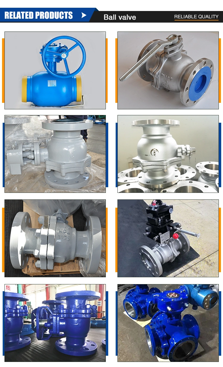 Industrial API Eccentric Semi-Ball Hemispherical Flanged Trunnion Mounted Ball Valve