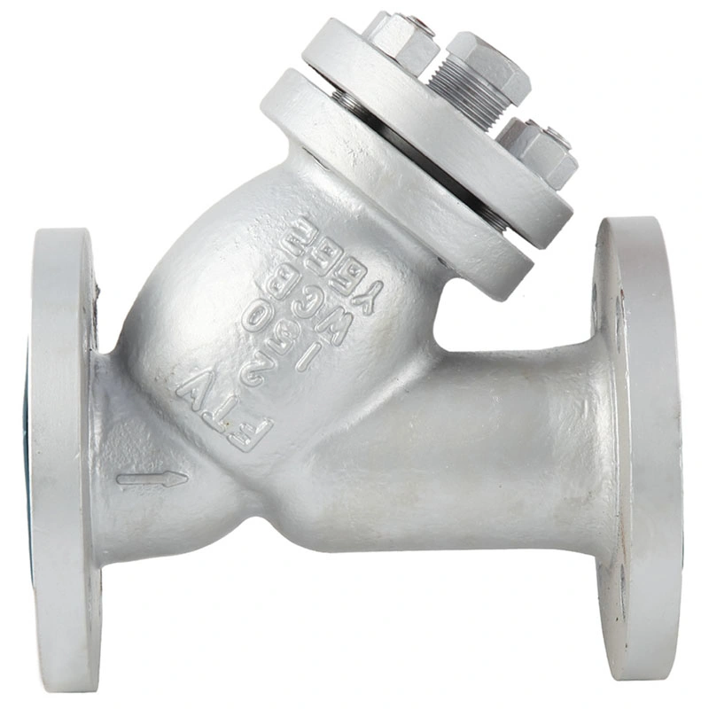 Cast Steel/Cast Iron Flanged End Y-Strainers