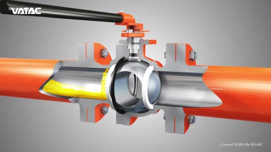 Vanne à boisseau sphérique flottante industrielle électrique et pneumatique en laiton, en fonte ou en acier inoxydable forgé avec filetage/vis NPT ou extrémités Bsp